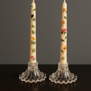 Berwick-Boopie  set of 2 stackable candlestick holders